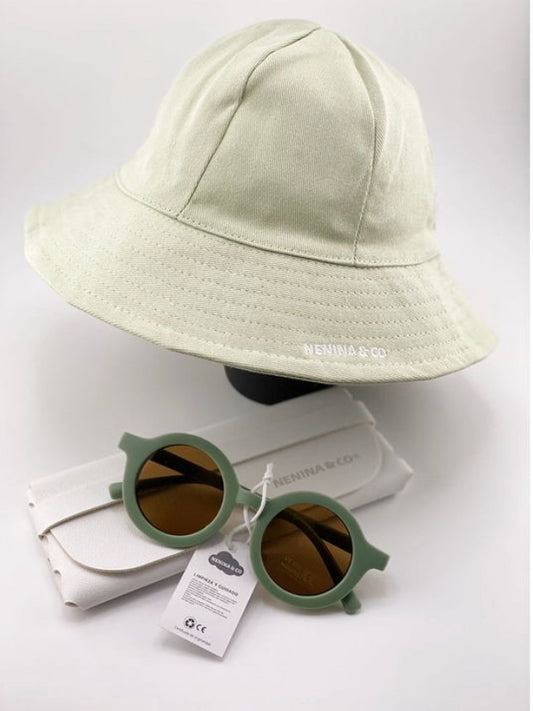 Gafas de sol bebé verde Sostenibles Nenina & Co – Nenina & Co®️